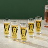 Blue Panda Set of 5 Clear Shot Glasses 2 oz - Groom, Best Man & Groomsman for Bachelor Party Favors Supplies - 2 of 4