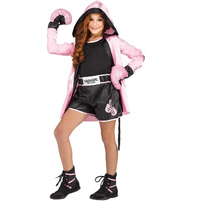 Fun World Tough Girl Boxer Child Costume, X-Large