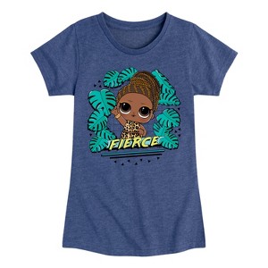 Girls' - LOL Surprise! - Fierce Doll Fitted Short Sleeve Graphic T-Shirt - 1 of 4