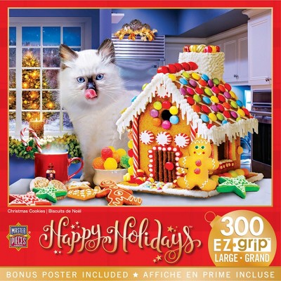 MasterPieces 300 Piece EZ Grip Jigsaw Puzzle - Christmas Cookies