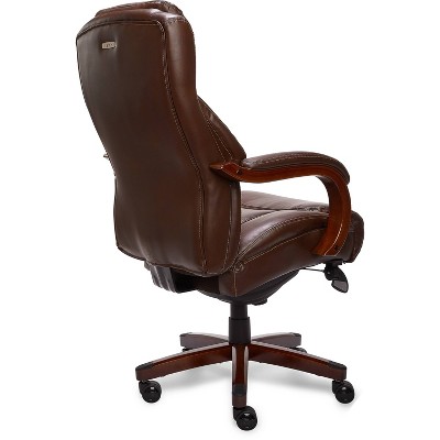 Chestnut Brown High Back Leather Executive Office Chair