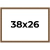 PosterPalooza | Classic Gold Picture Frame - UV Acrylic, Backing Board, Hanging Hardware Included - 2 of 4