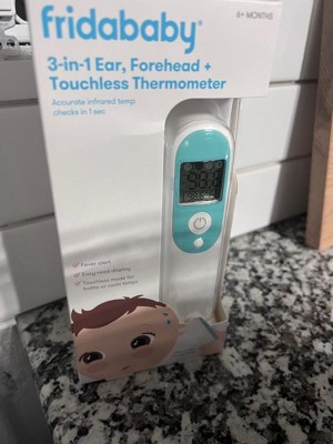 Baby Temp DuoScan Ear and Forehead Infrared Thermometer, Instant Results.  For babies, children and adults, Contact-less, Touchless, and Accurate