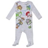 Disney Winnie the Pooh Lion King Monsters Inc. Pixar Toy Story Baby 2 Pack Sleep N' Play Coveralls Newborn to Toddler - 4 of 4