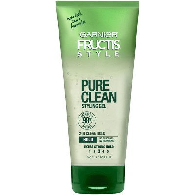 Maak plaats rijk Verdraaiing Garnier Fructis Style Pure Clean Extra Strong Hold Styling Gel - 6.8 Fl Oz  : Target