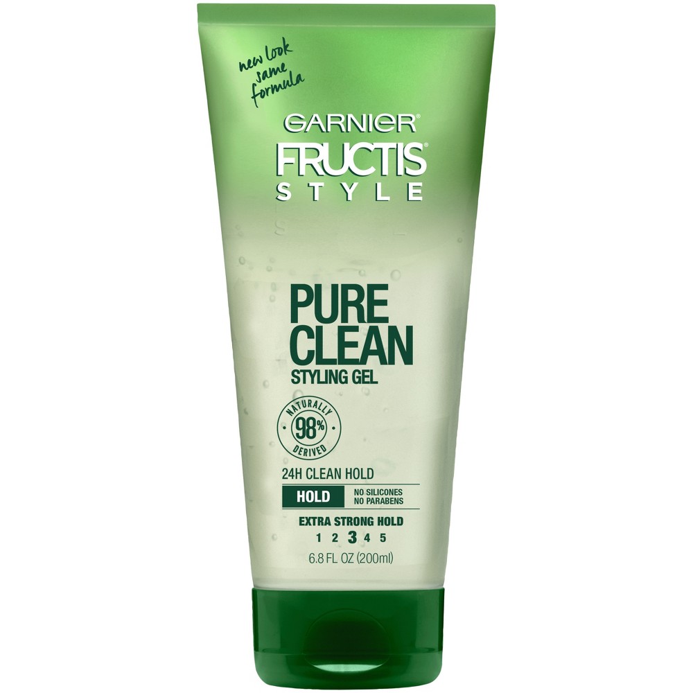 Garnier Pure Clean Smoothing & Straightening Squeeze Hair Styling Gel  6.8 fl oz