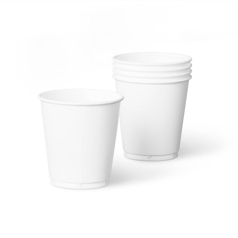 White Disposable Cup - 3 fl oz - 150ct - Smartly&#8482;, 2 of 7