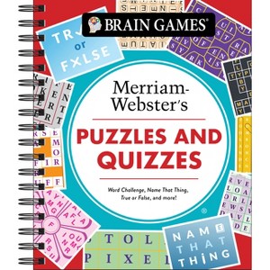 Brain Games - Merriam-Webster's Puzzles and Quizzes - (Brain Games - Puzzles and Quizzes) by  Publications International Ltd & Brain Games - 1 of 1