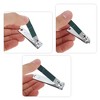 Unique Bargains Nail Clippers Set Toenail Clippers Blackish Green 1 Set - 2 of 4