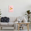 Stupell Industries Romantic Bumblebees Pink Hearts Wall Plaque Art - 2 of 4