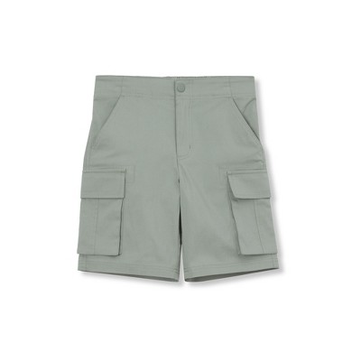 Lands' End Kids Stretch Canvas Utility Cargo Shorts