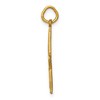 Black Bow Jewelry 14k Yellow Gold 20mm Diamond Cut Open Star Pendant - 2 of 4