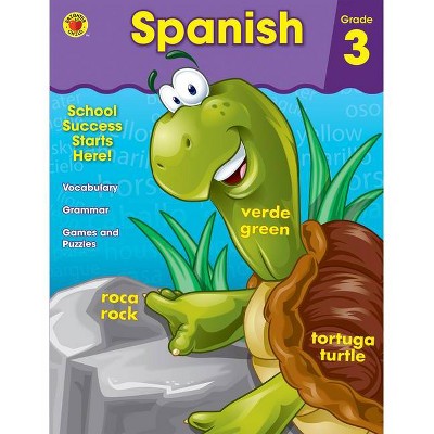 Spanish Workbook, Grade 3 - (Paperback)