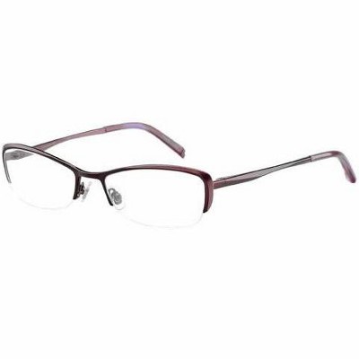 Jones New York J441 Designer Metal Eye Glasses Frame in Purple/Demo Lens 134mm Frame/53mm Lens Width