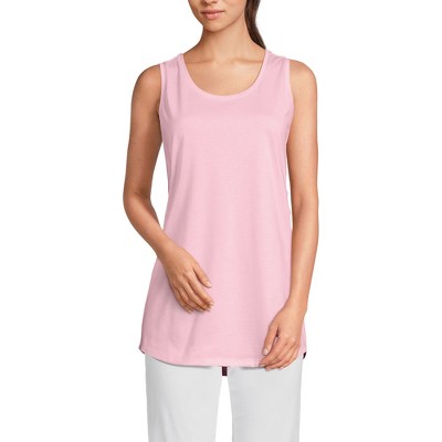 Lands' End Women's Supima Cotton Tunic Tank Top