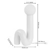 JONATHAN Y Katya Scandinavian Minimalist Ceramic Spiral Tube LED Table Lamp - 4 of 4