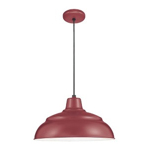 Millennium Lighting R Series 1 - Light Pendant in  Satin Red - 1 of 1