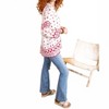 Women's Wo's Crepe Embroidered Eyelet Shirt - PAPARAZZI - 3 of 3
