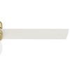 Hunter Fans 52" Allison Lighted Ceiling Fan Modern Brass Finish with Integrated LED and Handheld Control - 2 of 4