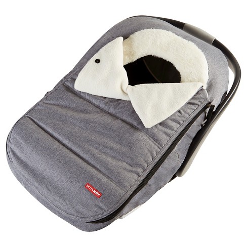 Skip Hop Stroll Go Car Seat Cover Heather Gray Target - Target Baby Cover Car Seat