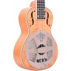 Gold Tone Tenor-Scale Curly Maple Resonator Ukulele with Gig Bag Natural - 3 of 4