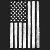 Junior's Lost Gods Distressed Black and White American Flag Festival Muscle Tee - 2 of 4