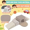 Lycvki Colorful Foam Soft Climb and Crawl Playset 7 in 1 for Indoor Active - 3 of 4