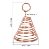 Unique Bargains Metal Pictures Table Number Memo Place Card Holder 10 Pcs - 2 of 4