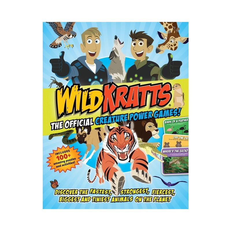 Wild Kratts: The Official Creature Power Games! - by  Editors of Media Lab Books (Paperback), 1 of 2