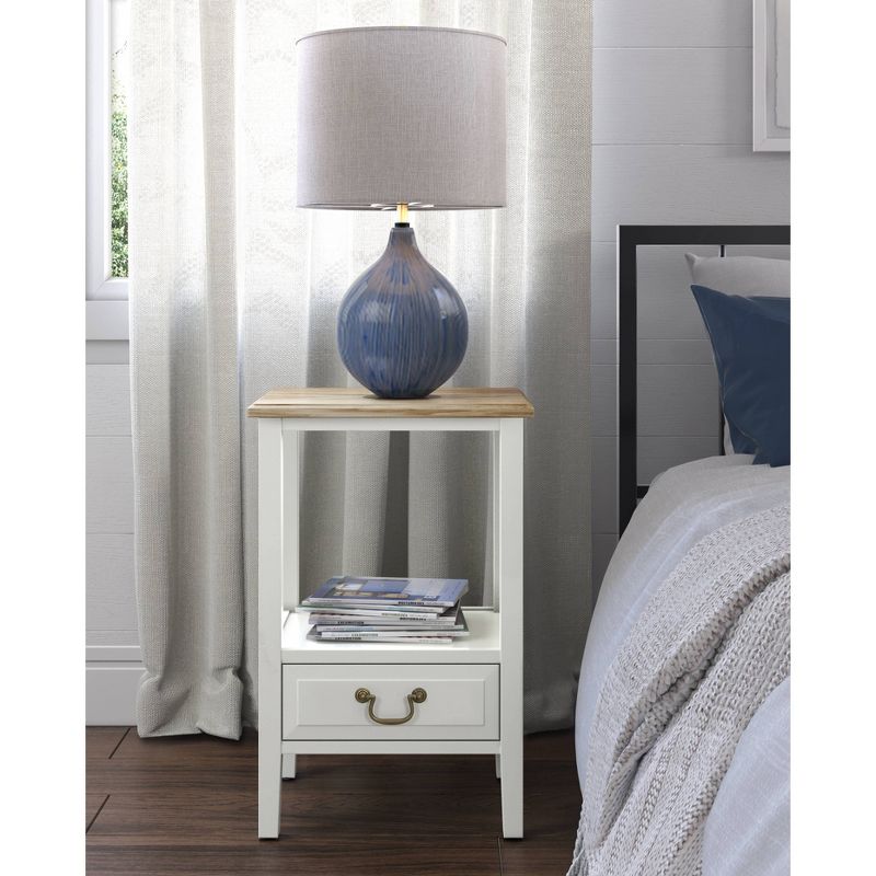 Harris End Table White - ClickDecor, 2 of 10