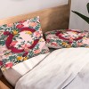 Deny Designs Standard Burcu Korkmazyurek Summer Botanical Monogram Pillow Shams - 2 of 3