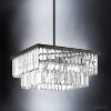 Urban Ambiance Luxury Cosmopolitan Chandelier,  11" x 20-1/8",  Olde Bronze Finish, UHP2884 - 3 of 4