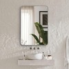 Lyngins 22x30 Inch Bathroom Mirrors,Rectangular Wall Mirrors,Metal Frame 4mm HD Decorative Mirrors,Aluminum Vanity Mirrors for Bathroom,Bedroom - 2 of 4