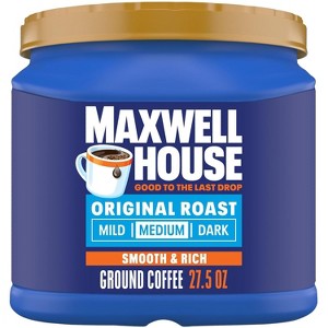 Maxwell House 27.5oz Ground Coffee Medium Original Roast - 1 of 4