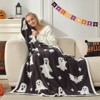 Snuggle Sac Ultra-Soft Microfiber Halloween Throw Blanket, Seasonal Decorative Accent - 3 of 4