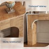 63 Inch Farmhouse Console Table Narrow Wood Entryway Sofa Table Behind Couch Slim Rustic Hallway Furniture for Living Rooms Foyers and Apartments - 3 of 4
