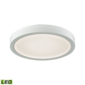 Thomas Lighting Titan 1 - Light Flush Mount in  White - 1 of 2