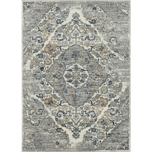 Luxe Weavers Victoria Collection Floral Area Rug - 1 of 4