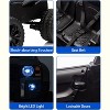 Black 24V Licensed Toyota Kids 2 Seater Ride On Car With Remote Control Four Wheel Drive Switch Led Lights Bluetooth And Shovel Black - 4 of 4