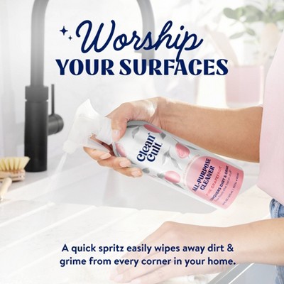 Clean Cult All Purpose Cleaner Refill - Pink Grapefruit - 32 fl oz: Multipurpose, Non-Porous Surfaces
