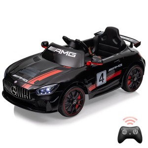 12V Ride on Car for Kids with Remote Contorl, Licensed Benz AMG Electric Vehicles Battery Powered Sports Car, for 3-8 Years Boys Girls - 1 of 1