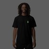 Dalix Robot (Glow in the Dark) Embroidered Relaxed Heavy Soft Cotton T Shirt Mens - 2 of 4