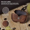 Worryfree Gadgets Genuine Leather Case Compatiable with AirPod 3 Genration 3 Handcrafted from Crazy Horse Cowhide Leather Portable Travel Cover - 3 of 4