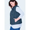 Woman Within Plus Size Stretch Denim Vest - 4 of 4