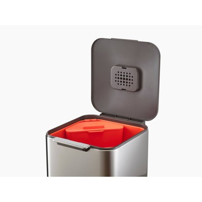 Totem 60 Stainless Steel Waste Separation & Recycling Unit - Thumbnail 2