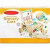 Wooden Shape Sorting Grocery Cart Toy - Pretend Play, Stacking Puzzles - 3 of 4