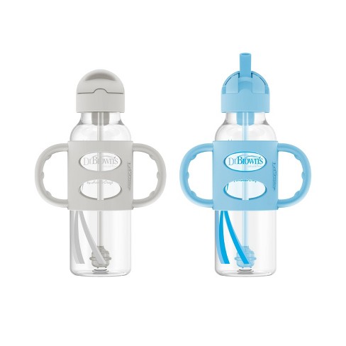 Baby Cups with Straw Bottle Drinking Water Kids Sippy Cup Handle
