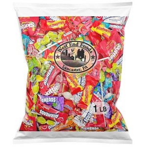 West End Foods Gift Bulk Candy (1 Pound) Snack Mix with Airheads, Skittles, Starburst, and Pinata Style Candy - 1 of 4