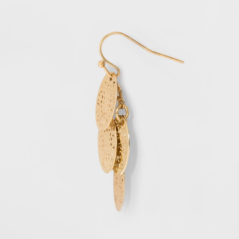 Filigree Chandelier Drop Earrings - A New Day&#8482; Gold, 3 of 9