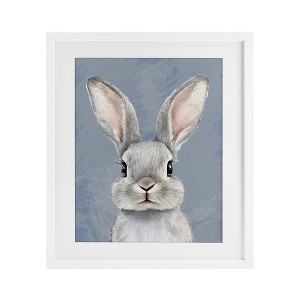 Stupell Industries Sweet Woodland Rabbit Framed Print Under Glass Art - 1 of 4